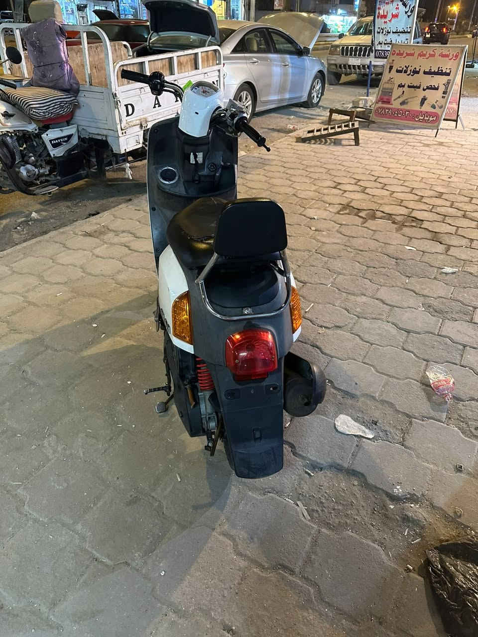 بوليسي للبيع كفاله مكينته مامفتوحه شرط تجي شوف بعينك دراجه حلوه مكاني ناصريه مركز ***********
