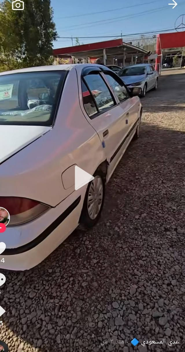 السلام عليكم سمند للبيع موديل١١ السيارة جاهزة رقم انكليزي تحويل ثاني يوم  السعر ٣٣وبيهامجال وهذا رقم***********
