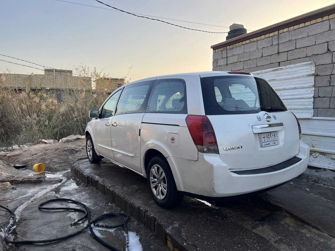 ‏السلام عليكم نيسان Cust 2008 كويست
‏السيارة جاهزة ‏كير ‏توني شهادة قبل يومين مكينة جديدة خير من الله لاتبخير ولا تنقيص  6سلندر 3500
حداديه توني مسوية قبل يومين
‏تبريد خير من الله ثلج ثلاث قطع توني مسوي قبل يومين سيارة سبعة راكب سياحي تخم تاير كهربائيات شغالة سيارة حادثها الربع الأخير يعني مو غرق سيارة جاهزة من الطول لطول رقم بغداد سنوية بعدها ما نافذة تحويل مباشر كشنات متحركة سيارة ما فيها نقص ولا برقي 
داش كاميرا 
‏تحكم السير مسجل دمام مضخم 10 سماعات 
سيارة ما فيها صرفية بنزين 
‏بيع أو مراوس حسب القناعة 
‏*********** او *********** خاص مفتوح ￼
