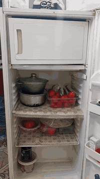 سلام عليكم ثلاجه للبيع نظيفه عشتار سعر 150قفل حله بابل ***********
