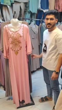 فستان تركي • مقاسات L-4XL • الوجيهية شارع الاطباء