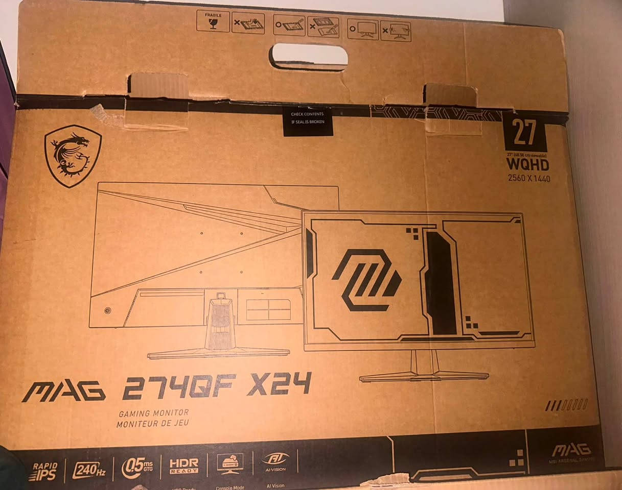 السلام عليكم شاشة MSI MAG 274QF X24، جداً جداً نظيفه استخدام قليل السعر 275


**إذا كنت صاحب هذا الإعلان وتريد حذفه لأي سبب، رجاءا أرسل رسالة إلى الدعم الفني**