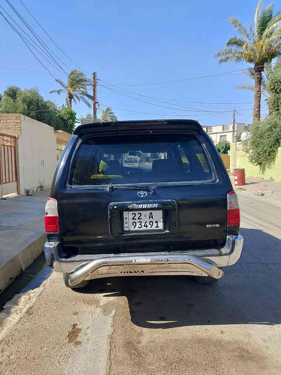 السلام عليكم السياره للبيع تويوتا رنر موديل 97 السياره فيها قطعتين صبغ كير محرك 3400 تبريد ثلج رقم اربيل باسمي تحويل ثاني يوم سعرها 75 ورقه بيها مجال رقم الهاتف *********** رقم الزين ***********
