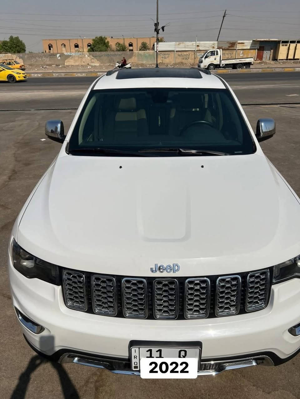 جيب (2022) فول موصفات .                                                      تبديل جاملغ وبنيد فقط بدون دواخل رقم بغداد بسمي 
بصمه جلد داخل بيجي بنراما كشنات كهرباء صندوك كهرباء 
(3600) سعر ((210)) وبي مجال 🔥🔥
((***********)) بغداد الزعفرانيه
