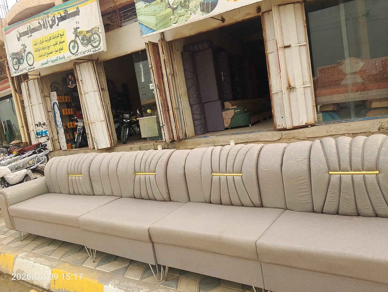 متوفر للبيع ديوان 20 مقعد شغل شمال دبل زاوية أرجل حديد  بسعر اخو بلاش 570 الف فقط تصفية محل سارع بل حجز #صويرة تقاطع حي زهور سبيس معرض الجوهرة 
***********....***********
