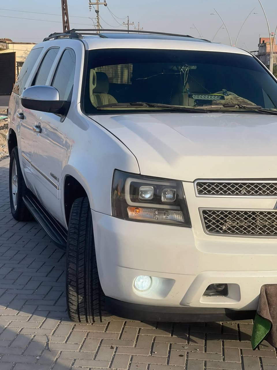 سلام عليكم 
تاهو ادوات 
سياره LTZ فول للاخير خليجيه 
كفاله كص وضربه وتبديل بيها فقط صبغ حزام بدون اي ضربه او تبديل 
سياره جاهزه مكينه كير حداده تبريد تايرات كله جاهز 
سياره بانزين وغاز 
السعر 95
للاستفسار ***********
