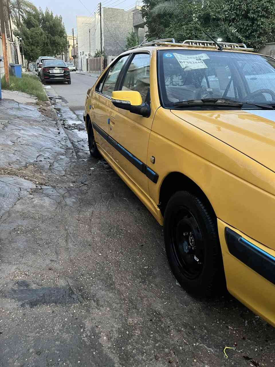 السلام وعليكم بيجو بارص 2015 للبيع
السياره بيها صبغ جاملغ الخلفي وهسا هم نضرب نفس الضربه بس مابيها دواخل ولا حوض مكفولات شواصي ولغود ما بيها نقص صدرها نص عمر 

مصفرها هيئه وغرامه بسمي مكان السياره بغداد السيديه 

السعر 42 بيها مجال قليل كلش 

***********
