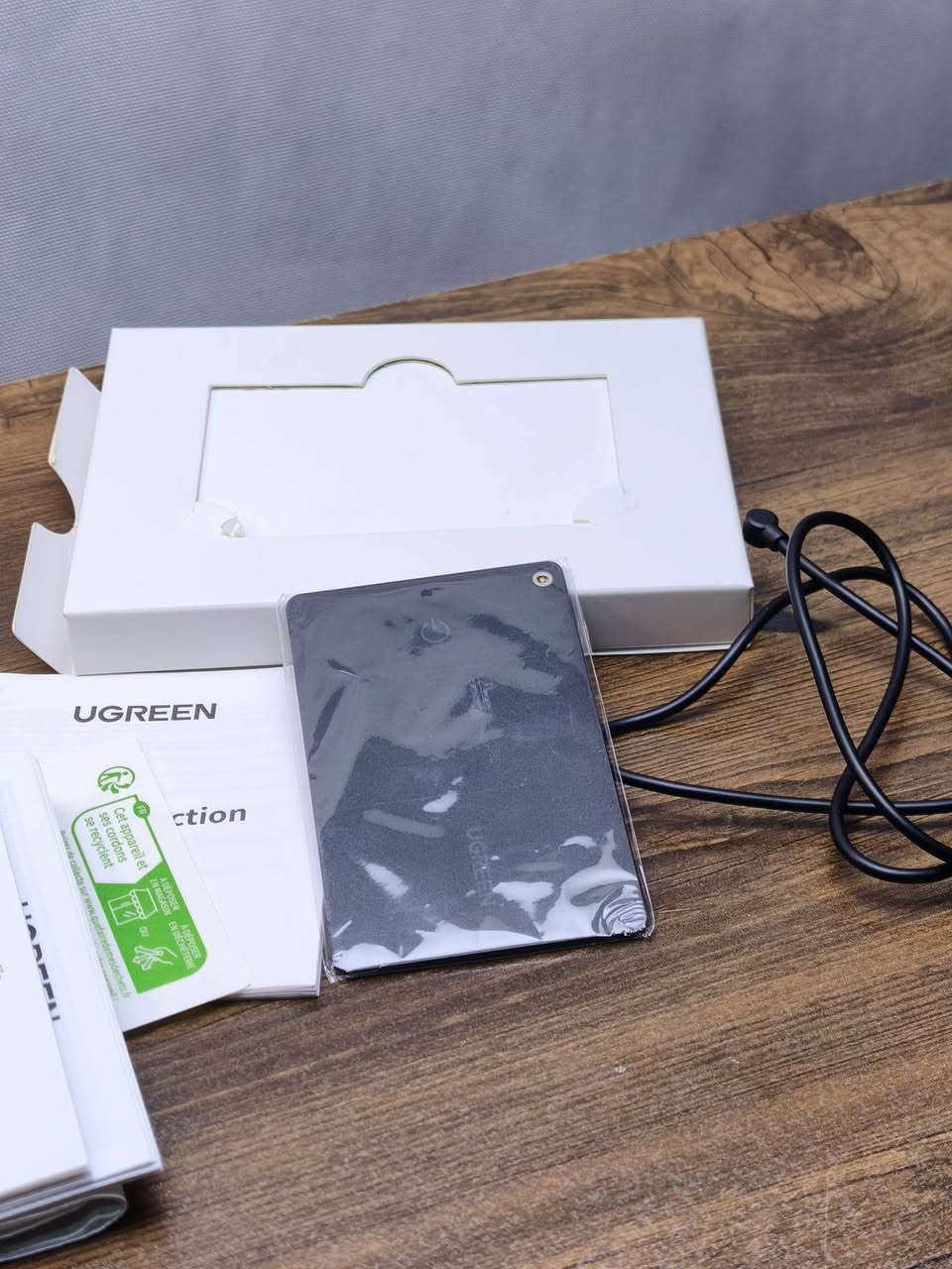 السلام عليكم
شباب ايرتاك 
يدعم اجهزة ابل فقط ماركةUGREEN
بحجم بطاقات الماستر بالضبط شوية اصغر
شغال و جديد غير مستخدم 
السعر 20الف


**إذا كنت صاحب هذا الإعلان وتريد حذفه لأي سبب، رجاءا أرسل رسالة إلى الدعم الفني**