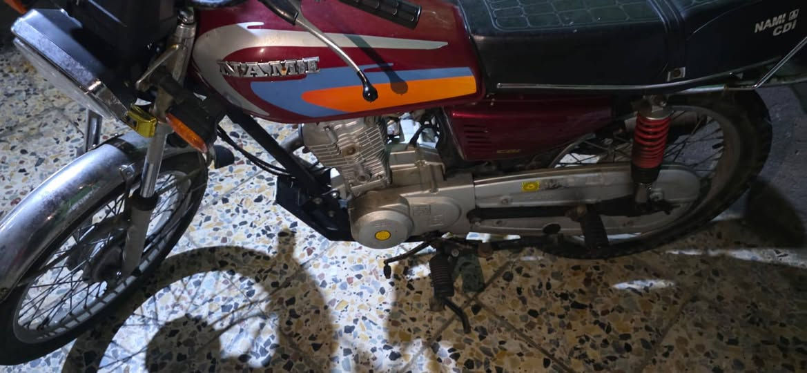 دراجه يراني نايمه لبيع 1700
دراجه رقم موديل 23


**إذا كنت صاحب هذا الإعلان وتريد حذفه لأي سبب، رجاءا أرسل رسالة إلى الدعم الفني**