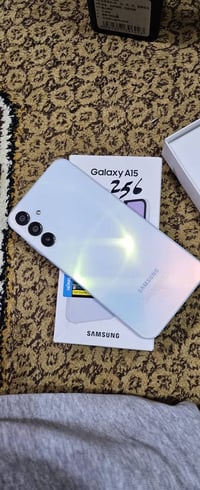 سامسونج A15 • ٢٥٦/٨ • بلو صدفي