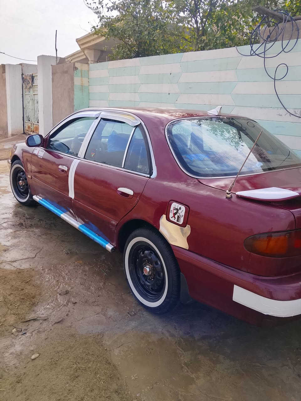 ‏هونداي سوناته تو 1994 نضافه واحد علی واحد
‏كير اوتوماتيك
‏محرك 2000خير من الله
‏صبغ عام للجماليه 
‏سنويه و هزه جديده بٲسمي  شرط تحويل
‏بدون ضربه و بدون خياس
‏تبريد ثلج 🥶
‏تدفئه نار🔥
‏مري شفت 
‏اوفر دكمه
‏شاشە ایباد🎬💻
‏
‏دينمو جديد 90 امبير
‏تايرات خط ابيض 
‏كهربائيات كلهن شغاله علی وضع الشريكه
‏السياره ميحتاجلهة اي مسروف
‏عليهة 100 ٲلف غرامه ينزل من السعر
‏
‏السعر 45 ورقه و بيهة مجال 
العنوان ديالى ناحيه ابي صيدا 
‏و هذا رقمي
***********
