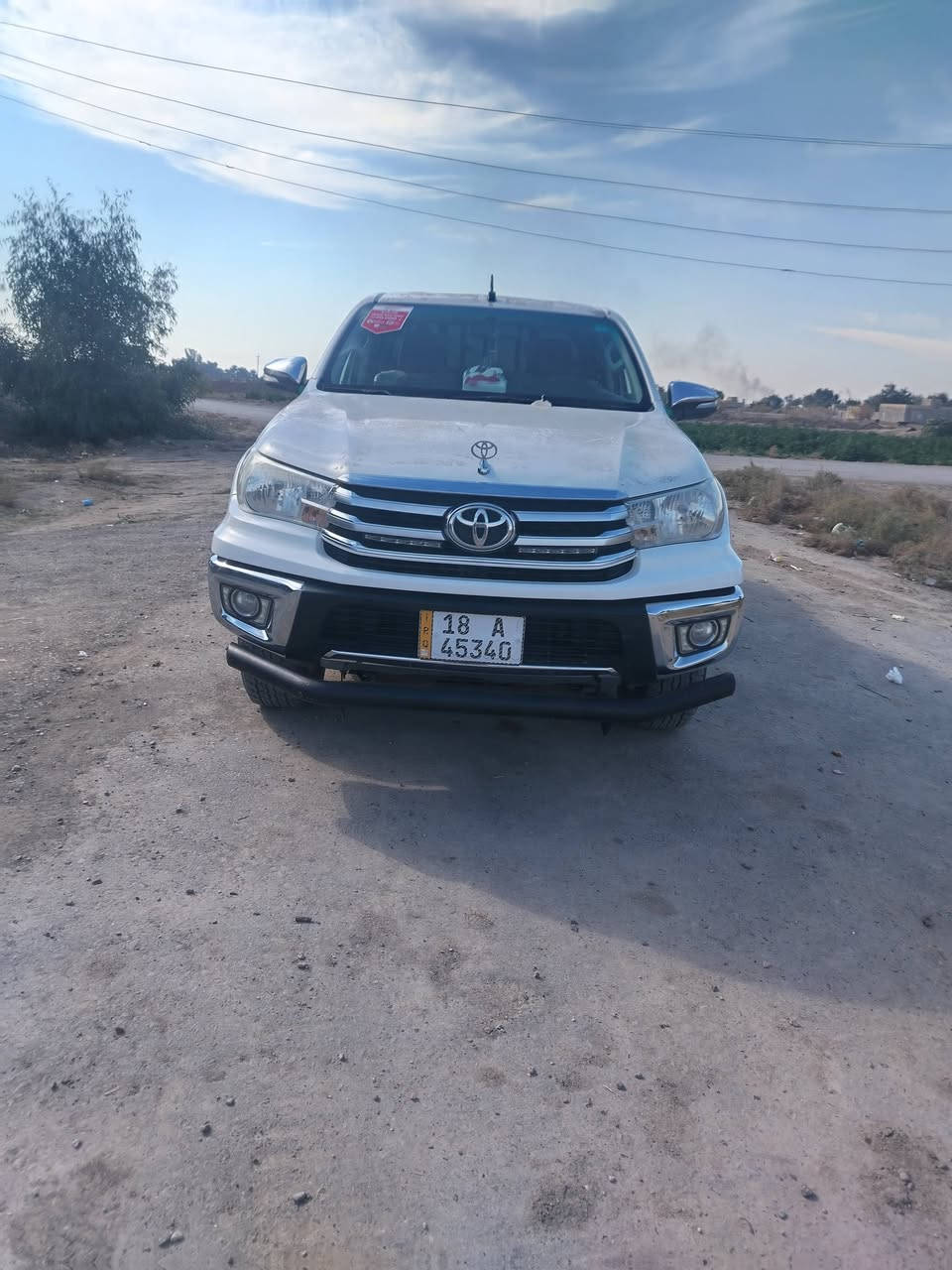 سلام عليكم
هايلوكس فرويل كويتي ساير 

فول مواصفات عده البصمه 
سياره عليه ادامه كامله 

قطعتين تبريد 

حداديه تخم تاير 

سياره جديده تبريد ثلج 

رقم بابل نكليزي 

***********
