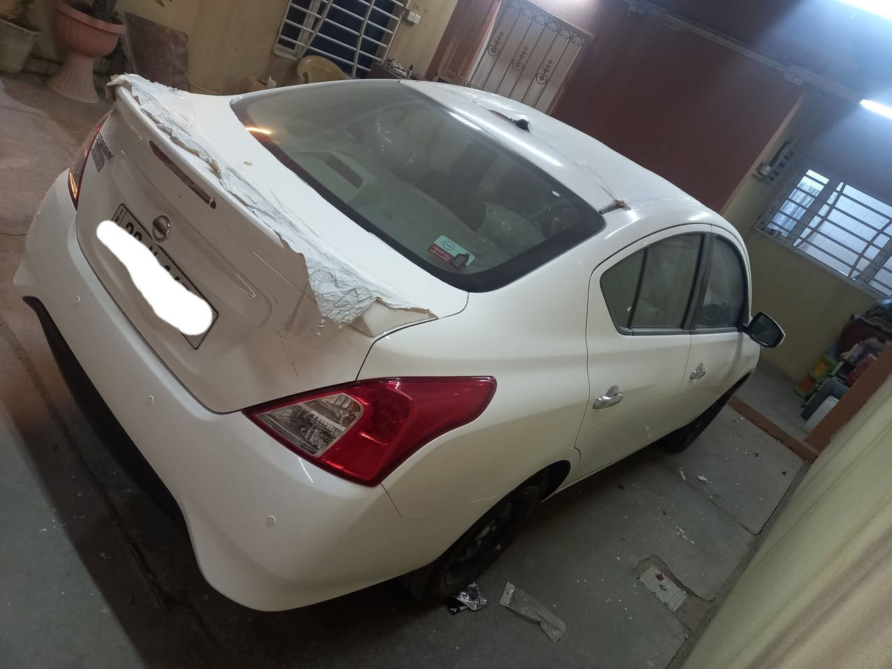 السلام عليكم للبيع صني ٢٥ مصري رقم اربيل باسم شركه وكاله او تحويل مجاني كفاله عامه جديده جدا بعده مجلده شبه زيروو ماشيه ٣ الاف مكاني النجف قرية الغدير السكنيه السلام ١٣٠ ورقه 
***********
