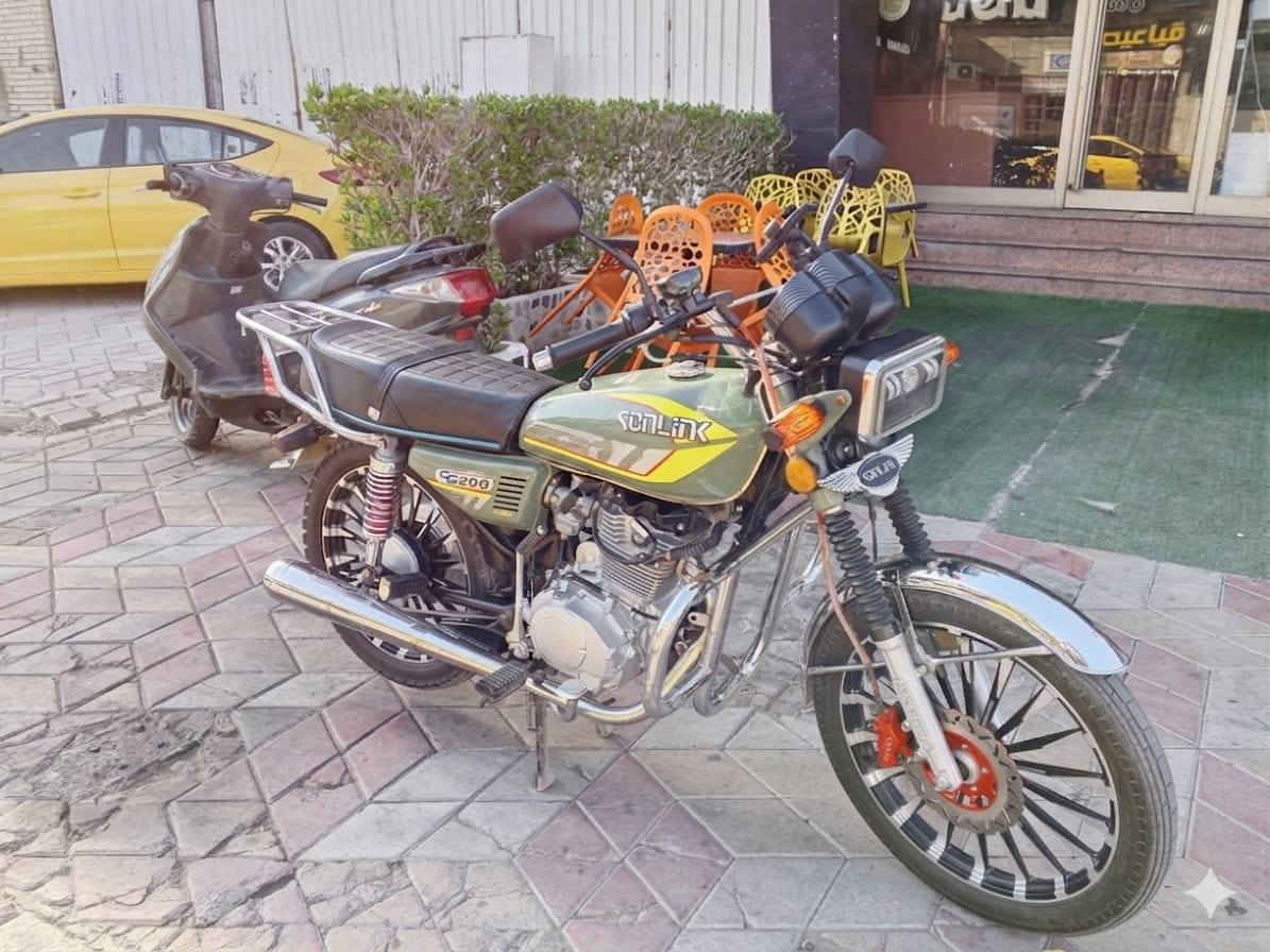 سلام عليكم دراجه سونلك 25 كفاله عامه خير من الله شوفه عينك ما بيهه أي نقص السعر 725 وبيهه مجال قليل مكاني بغداد الجديدة ***********
