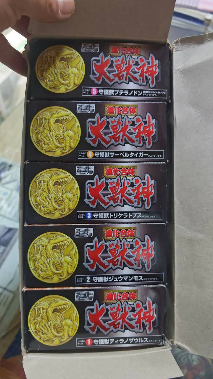 مجسم (Bandai Super Minipla Daizyujin) ￼
للبيع السعر على الخاص 
متوفر توصيل لجميع محافظات العراق


**إذا كنت صاحب هذا الإعلان وتريد حذفه لأي سبب، رجاءا أرسل رسالة إلى الدعم الفني**