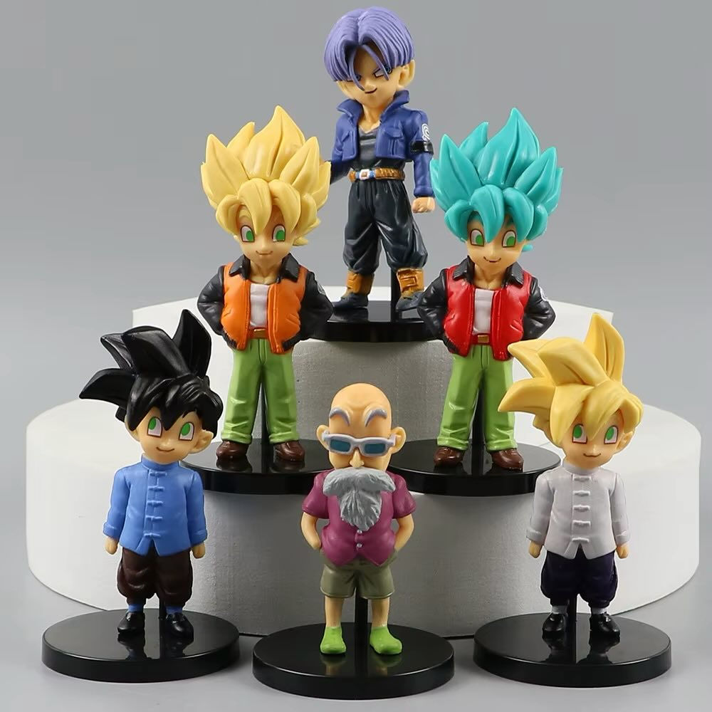 مجموعة مجسمات صغيرة لشخصيات مسلسل الأنمي الشهير دراغون بول (Dragon Ball)، والتي تعتبر من المقتنيات. 
تتضمن المجموعة شخصيات مختلفة مثل سون غوكو بأشكال عديدة، فيجيتا، ترانكس، أندرويد 18، وموتين روشي. 
تتميز هذه المجسمات بتفاصيل دقيقة تمثل لحظات أيقونية من السلسلة. 
تعد هذه المجسمات عناصر ديكور رائعة لمحبي السلسلة أو كقطع تذكارية. 
الطول 8 سم للقطعة
للمزيد من المعلومات مراسلة الصفحة 
يتوفر خدمة توصيل لجميع محفظات العراق 🚕


**إذا كنت صاحب هذا الإعلان وتريد حذفه لأي سبب، رجاءا أرسل رسالة إلى الدعم الفني**