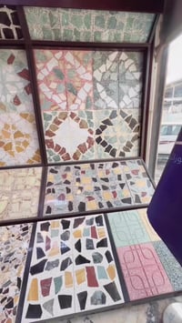 متوفرلدينا  كافه انواع الكاشي الموزايك والمطعم  بالمرمر باحدث مكائن ال...