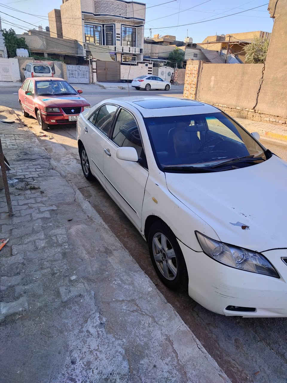 سلام عليكم
كامري 2008 GLX خليجي للبيع السعر 67 بها مجال بسيط كير محرك مكفول تبريد شغال السيارة مسبوقة عام شاصي مكفول السياره بسمي هزه جديدة مكاني بغداد المحمودية ***********
