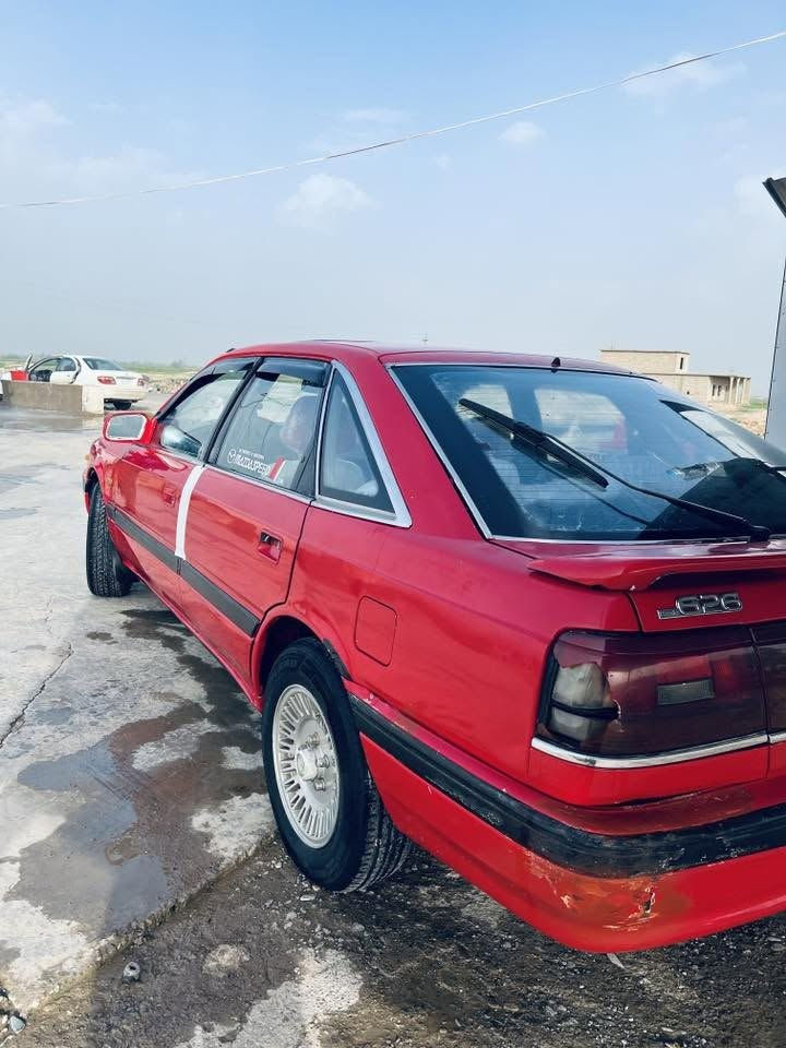 **للبيع 🚗✨**
 * **نوع السيارة:** مازدا 626
 * **الموديل:** 1989
 * **السنوية واللوحات:** جديدة لغاية 2030
 * **الملكية:** السيارة باسمي، والتحويل مباشر 
 * **الحالة العامة:** محرك وكير شرط الفحص (محرك 8 كابريتر، يعني الاقتصادية والنظيفة)
 * **الكهربائيات:** كهربائياتها كلها شغالة (ضو ناصي، عالي، إشاير، جوم... إلخ) وجاهزة تماماً
 
للتواصل والاستفسار والمعاينة، يرجى مراسلة الخاص أو الاتصال على الرقم: [***********]
