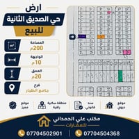 الصديق الثانية • فرع جامع الطيار • ٢٠٠م²