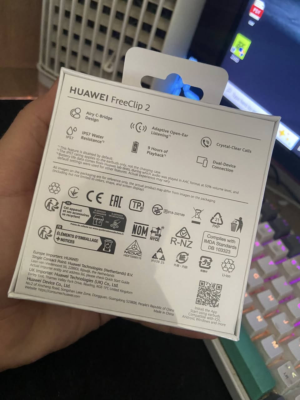 سماعة هواوي جديدة بعدهة ممفتوح بل كبس سعرهة بل محلات 200 الف وابحث عنها وشوفها . اعلى سعر ابيع


**إذا كنت صاحب هذا الإعلان وتريد حذفه لأي سبب، رجاءا أرسل رسالة إلى الدعم الفني**