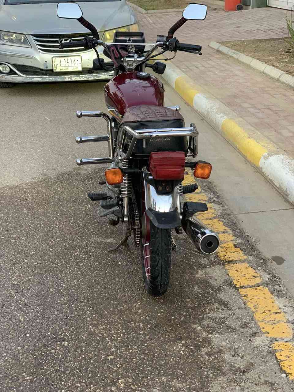 سلام عليكم موطور يراني موديل 23نضيف ماناقصه شي سعره 600وبي مجال مكانه رمادي ***********
