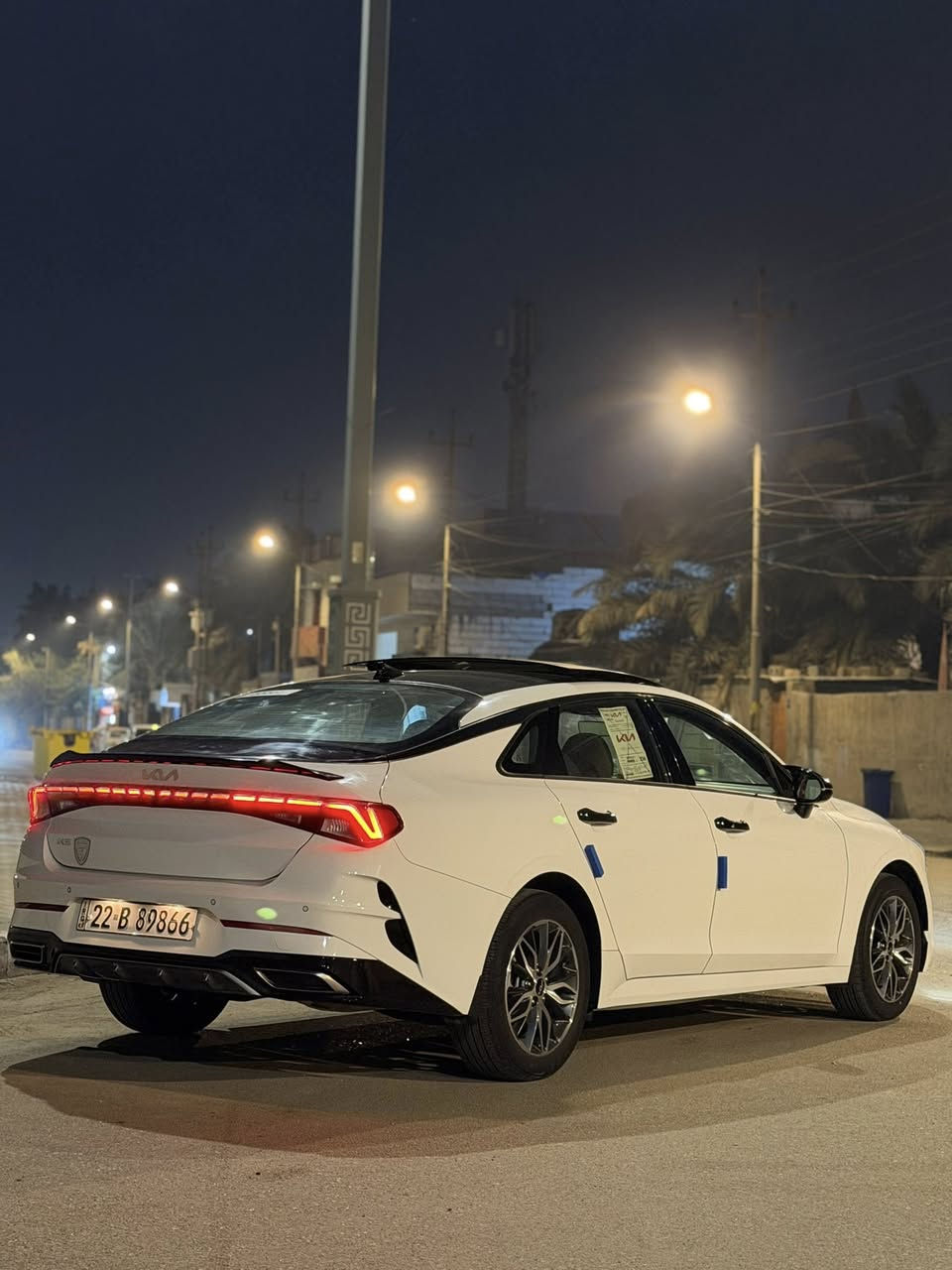 كيا أوبتما K5 كي فايف
موديل 2023 الموديل والشكل المرغوب 
خليجي 
محرك 2000 دوووش المرغوب 
رقم أربيل
ماشيه 25 الف 
جديده حيل جديده 

فووول مواصفات اعلى فئه 
فتحة سقف بانوراما
داخل بيجي جلد 
تحكمات ستيرن 
تحديد مسار 
كروز سرعة 
انظمه قياده 5 
كشنات تدفئه تبريد 
كشنات كهرباء 
لد خلفي متصل 
تبريد قطعتين خلفي 
سايد بريك بصمة  
مواصفات فووول الباقي معروف 

📍 البصرة - المعقل … 

رايدها 225 وبيها مجال 
***********
***********
