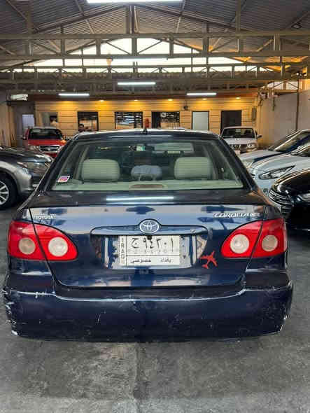 السلام عليكم ورحمة الله وبركاته 
كورلا نحله ٢٠٠٧ رقم بغداد وارد امريكي بدايت جراد ينرادلها صبغ من جديد فقط مصبوغة عام  ضررها جاملغ امامي  وبنيد ضرر خفيف بدايت الغد والشاصي والبدنه  كير محرك صدر تبريد تمام رايدها ٧٧  وبيها مجال قليل مكاني بغداد العامريه للاستفسار عالرقم 
***********
