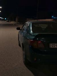 كورلا 2008 خليجي لون اخضر كير عادي بيه قطعه صبغ رقم اربيل شرط تحويل مر...