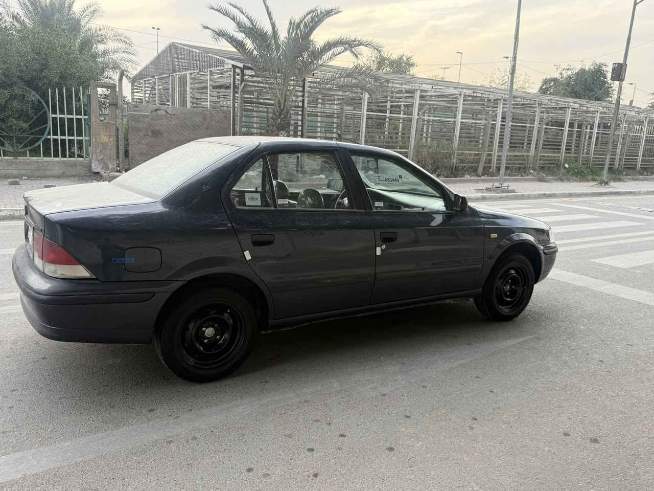 السلام عليكم شباب عندي سمند لوان نيلي مميز موديل 2012 للبيع ماشيه 104 حقيقي السيارة وضع الشركه كير محرك صدر امامي خلفي جديد تراي زيرو  خير من الله سونار بالمنشور مكاني بغداد للشراي يتصل *********** ابو مسره الشمري
