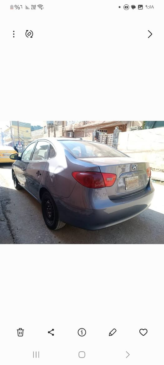 السلام عليكم النترا للبيع ٢٠٠٧ مكينه ٢٠٠٠ تبريد منظومه جديده مصبوغه عام بدون دواخل وحادثها جامرلغ الامامي اليمه بدون دواخل السعر84 $ وبيهامجال ***********
