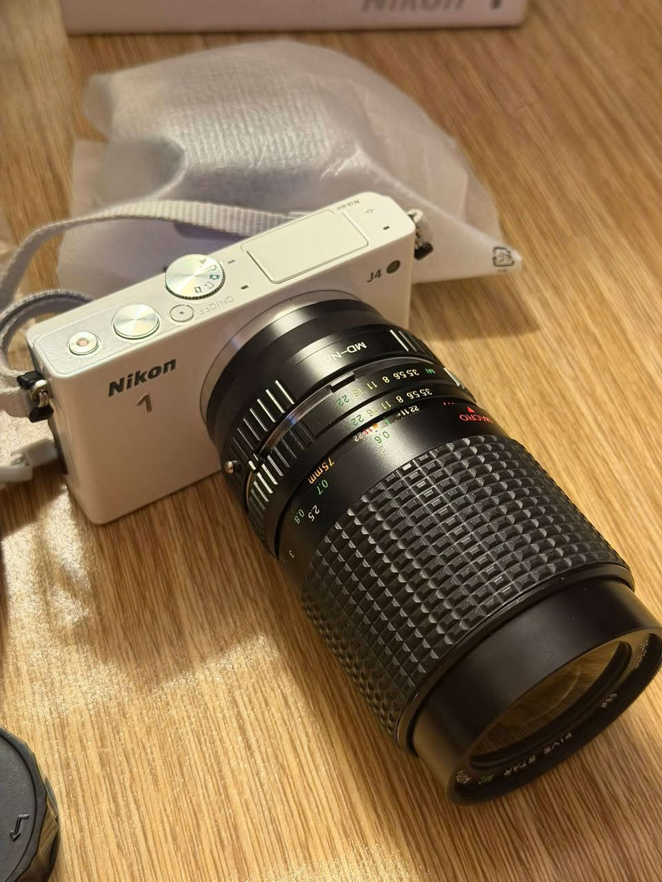 كاميرة nikon 1 j4
حلوه للفلوكات والسفر
تصور 1080 60 فريم
شاشتها لمس
تدعم wifi
تجي وياها عدسةواسعه  10-30 vr ييها تثبيت داخلي كلش حلوه
وعدسه ثانيه 75mm ماكرو
وياها الشاحنه والبطاريه الاصليه
وحزام
الكامره جديده كلش مستعمله قليل يعني جم صوره كاص بيها
السعر 230 الف وبيها مجال
***********
بيع وشراء كاميرات سوني SONY في العراق
بيع وشراء الكامرات المستعمله في جميع محافظات العراق
سوق الكاميرات المستعمله
سوق كامرات كانون نيكون سوني بيع وشراء في بغداد 
بيع وشراء وتبادل معدات التصوير
