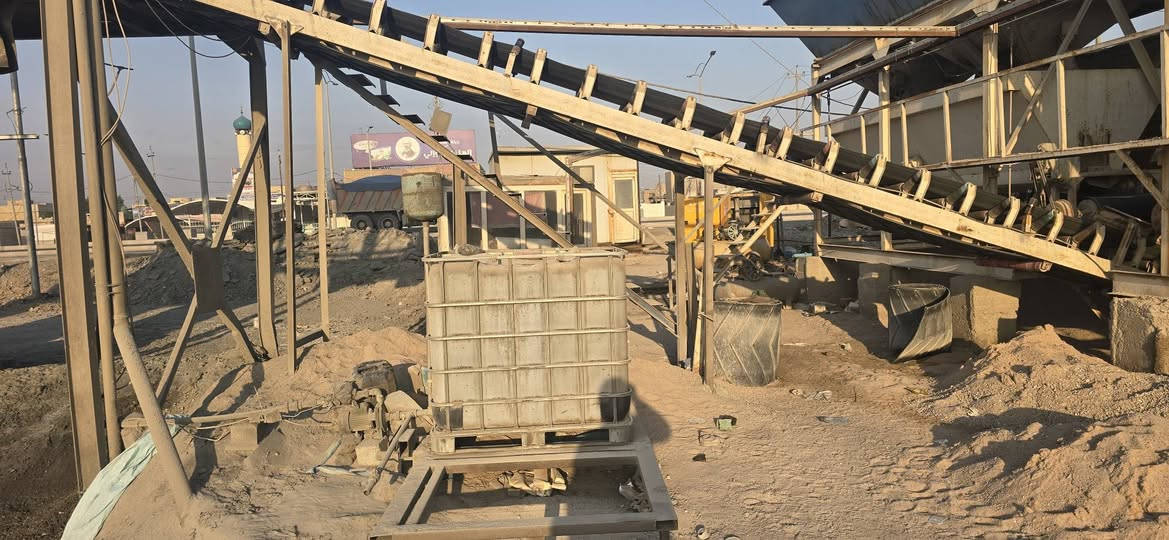 معمل عراقي للبيع رفعه ١٠م سايلوات ٣ ابو ال١٢٠ طن دبل قايش تانكي ماء ٦٠ طن
***********
***********
