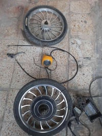 اطارات جوبلس امامي وخلفي  +عقل +عدد للبيع 07814555100