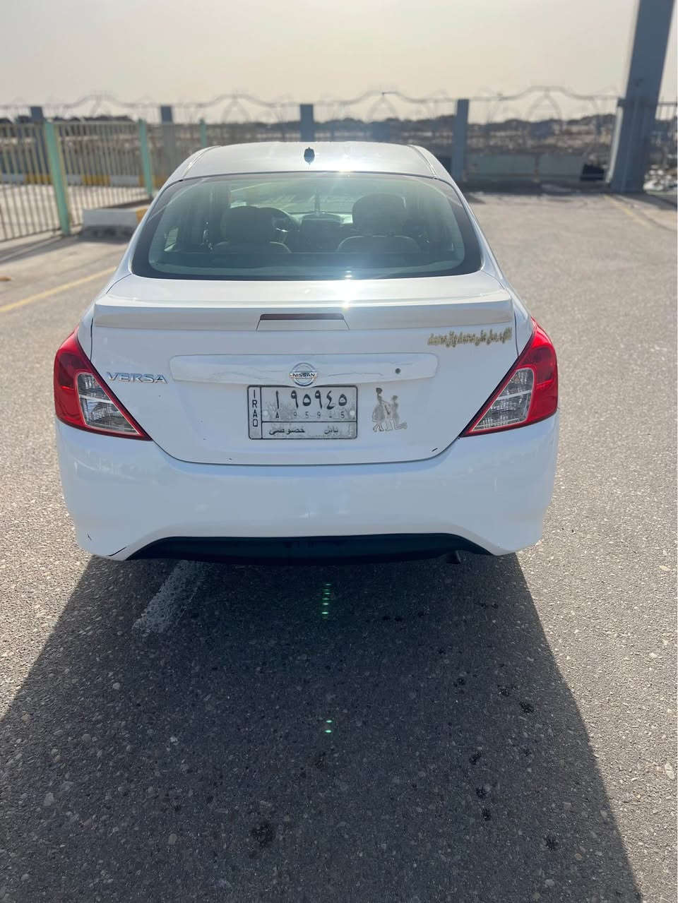 نيسان ڤيرسا 2018 رقم بابل راعيها بالبصره مشروع وطني تحويل. السياره جاهزه تخم تاير حداديه تبريد كلشي بيها شغال. بيها 3 قطع. سعرها 85 
رقم الهاتف 
*********** البصرة, العراق
