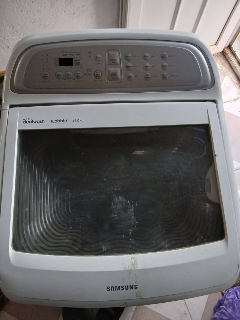 غسالة سامسونك فول اوتماتيك 15kg مستعملة قليل نظيفة 
السعر ٣٠٠الف


**إذا كنت صاحب هذا الإعلان وتريد حذفه لأي سبب، رجاءا أرسل رسالة إلى الدعم الفني**
