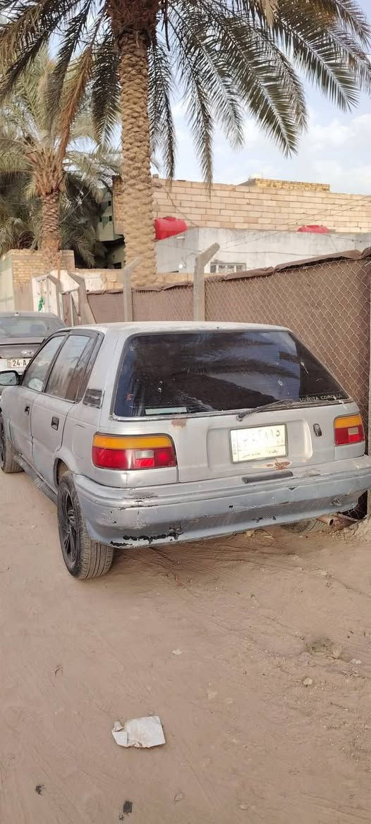 سلام عليكم وعيدكم مبارك ان شاء الله 
اخوان كورلا هاج باك موديل 1990 ايسر بلاد كير مكينه حداديه تخم تاير كهربائيات تبريد شغال تدفئه. هم سياره بيه نواقص بسيطه وتحتاج صبغ رقم بغداد ومالكه يريد تحويل مكانه بغداد ومستمسكاته يمي ورقمه هم تريد تحويل او وكاله بكيفك   دواخل نظيفه لون نيلي  وارضيه جلد  مكاني بابل سعر 38 وبيه مجال بيع فقط بدون مراوس ***********
