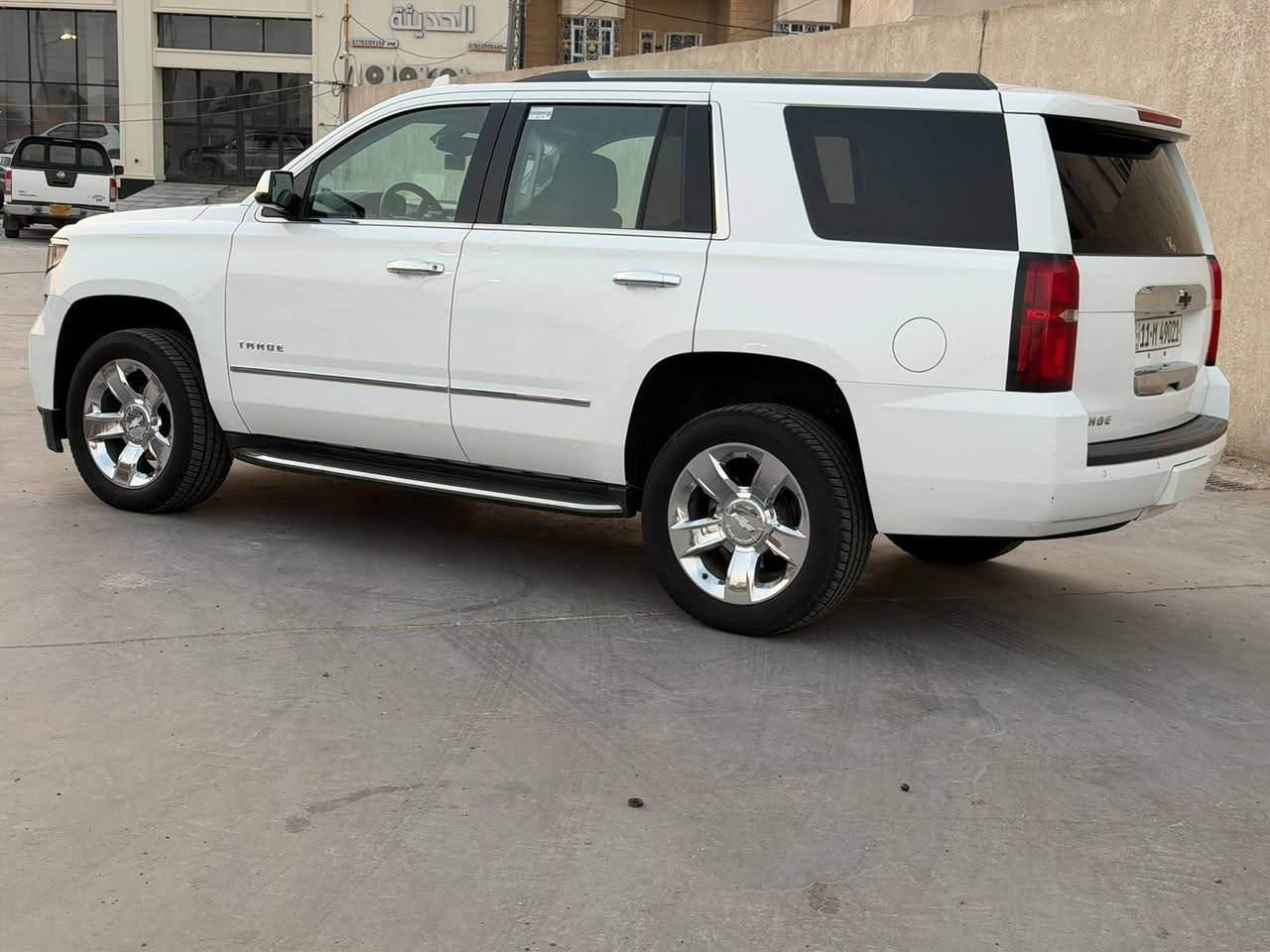سلام عليكم تاهو موديل 2019 كندي كفاله من لدعاميه لدعاميه مواصفات LS ماشيه 84 هزه ورقم بغداد الجديد بسمي لسياره عل وضع لشركه العنوان بصره السعر 330 
رقم الموبايل ***********
