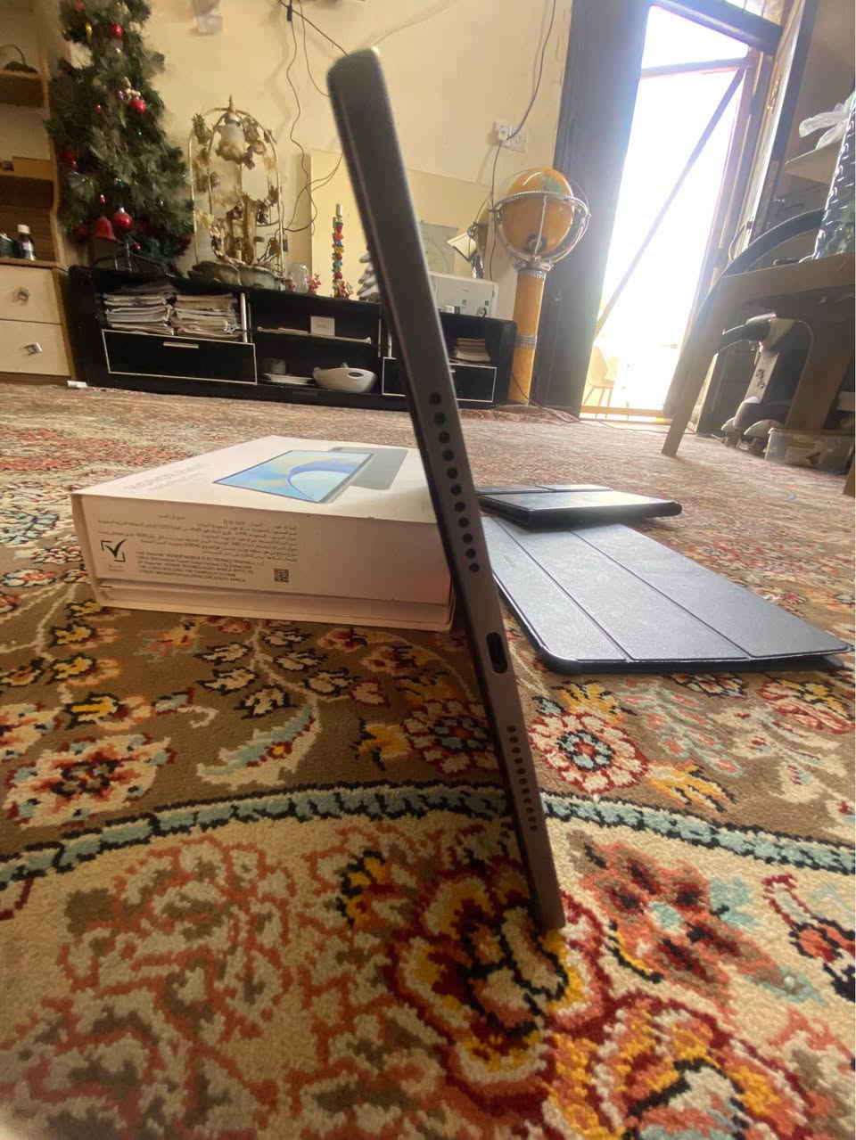 ضمان 2 سنه 2026 Ipad honor 12.1 9x bad غير مستعمل قليل شخط مابي كلش سلس  بوبجي120 فريم 
الشاشة,12.1 بوصة LCD بدقة 2560×1600 (2.5K)
معدل التحديث,120Hz
المعالج,Qualcomm Snapdragon 6 Gen 1
الكاميرا الخلفية,13MP
الكاميرا الأمامية,8MP
البطارية,8300mAh
الشحن,35W
الصوت,8 سماعات ستيريو
النظام,Android 13 مع MagicOS
الوزن,حوالي 555 جرام
السمك,6.9 مم
اعطيني سعر وخذه  جماعه270 لا تجيني أربيل, العراق


**إذا كنت صاحب هذا الإعلان وتريد حذفه لأي سبب، رجاءا أرسل رسالة إلى الدعم الفني**