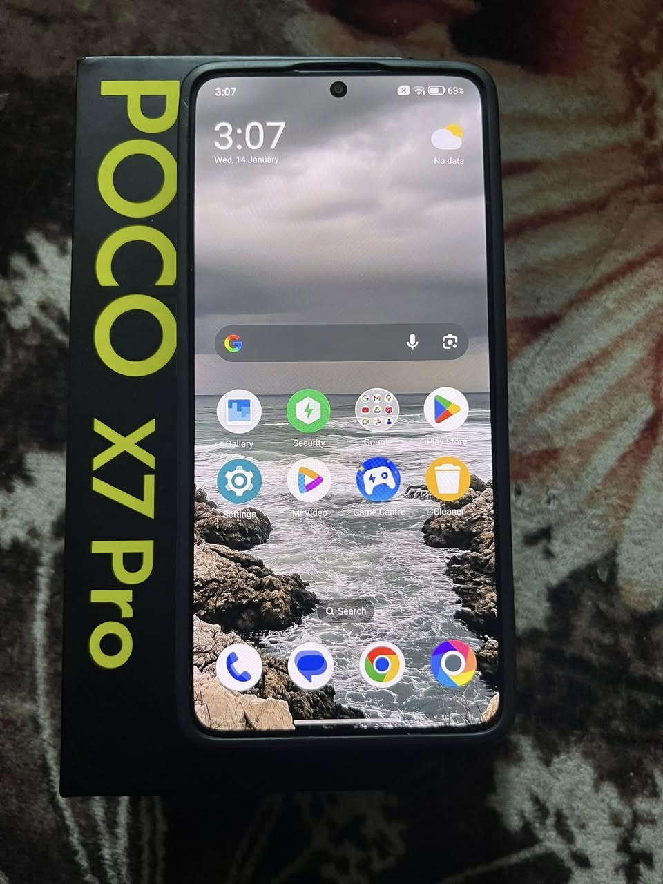 إسلام عليكم 
POCO X7 pro 
ذاكرة 512
RAM 12 
جهاز نضيف ابلادي ومكفول استخدام شهرين 
كامل ملحقاتة وشاحنة الأصلية
تجي تفحص وتاخذه سعر 410 
واي استفسار هاذا رقمي *********** 
ومتواجد دائماً
