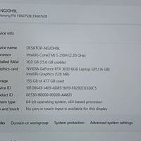 Asus TUF F16 • استعمال شهر • نظيفة