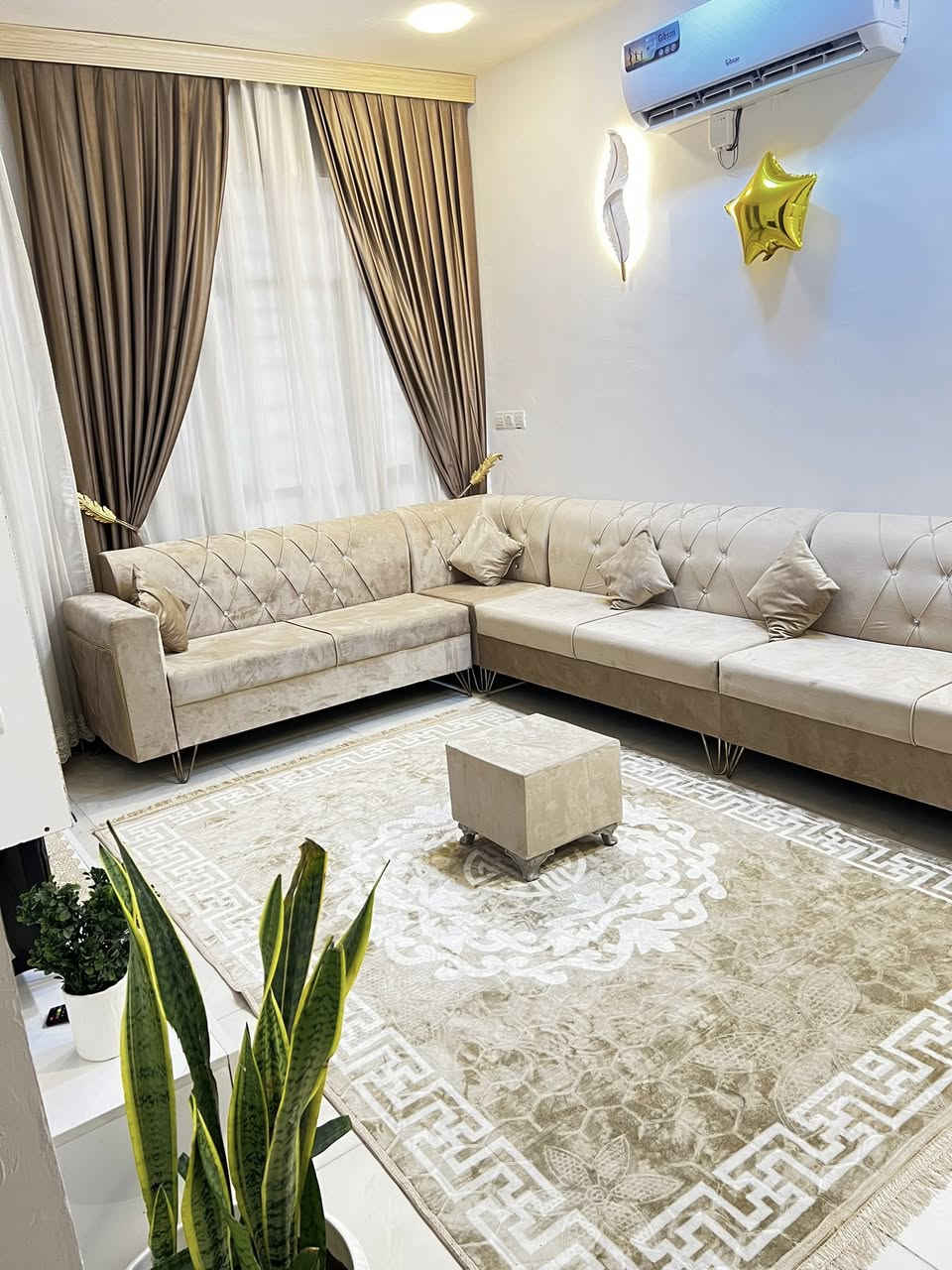 ديوان 7 مقاعد اخو الجديد نظافه100‎%‎مكاني الشعب ***********
