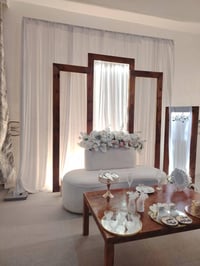 الحجز مفتوح لكوشات العقد والمهر حنه حسب الطلب للحجز والاستفسار التواصل...