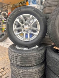 للبيع او مراوس طخم ويلكب تاهو حجم18بلادي موديل25 مع طخم تاير مشلن  077...