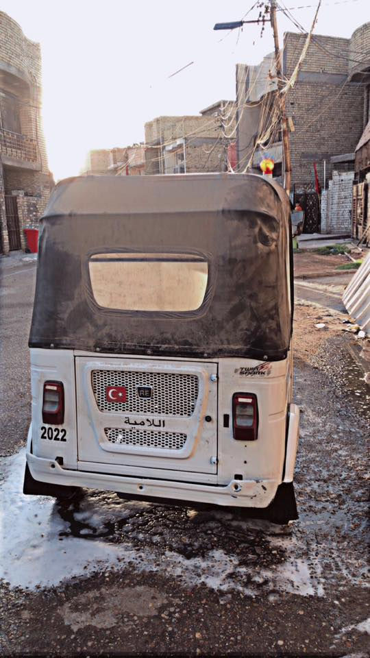 سلام عليكم 
تكتك للبيع 
موديل 2022 
لون ابيض 
مشترينهه من جميعه بالتقسيط وعزلت الجمعيه بس اني مسددهه كل الديون 
بدون اوراق 
بيهه بارد شويه بلغد اليسره 
وضربه بالتكمه
السعر 5 ونص قفل 
الرقم ***********
مكاني بغداد البلديات منطقه ضياء الحلفي
