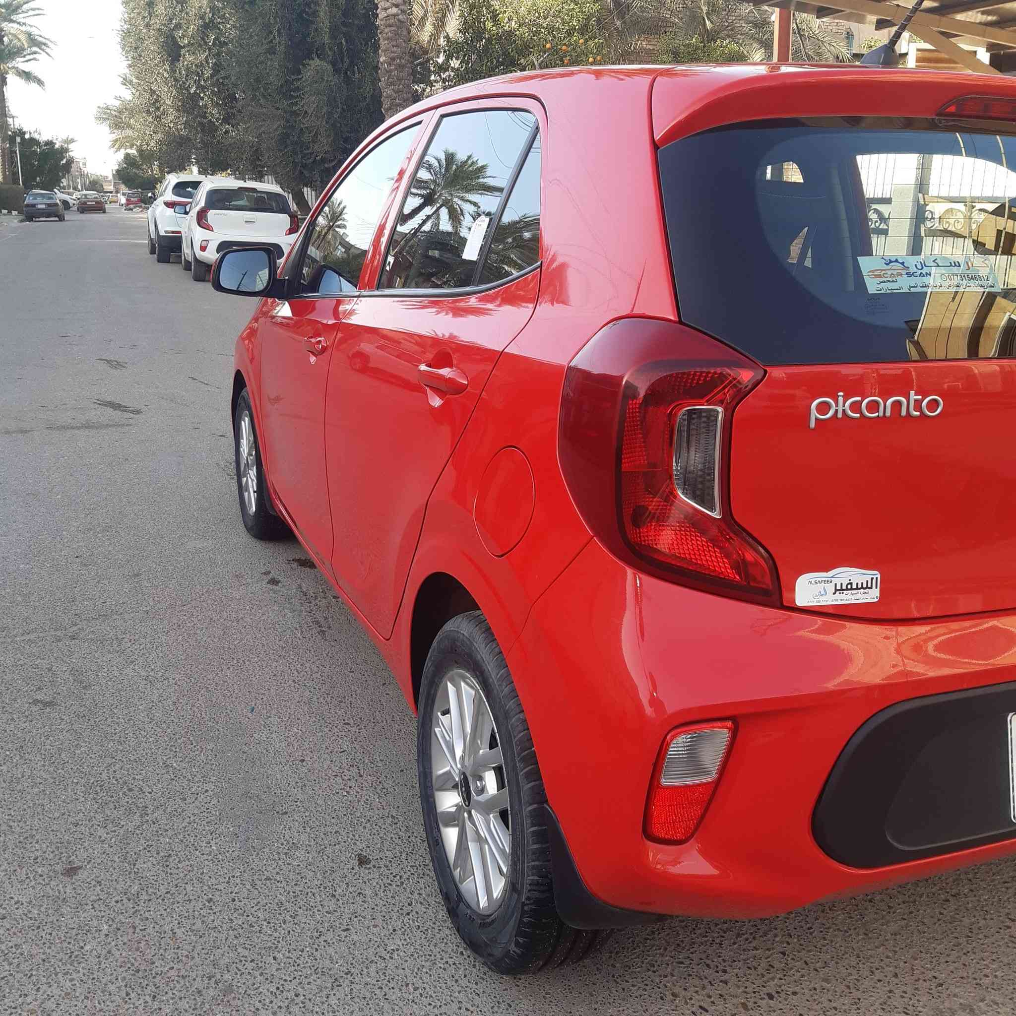 السلام عليكم 
كيا بيكانتو خليجي ٢٠٢٣ بغداد باسمي
مكفولة من الصبغ والحادث سعرها ١٢٨ ورقة 
للاتصال ***********
انتبه : 
الكير AT وليس CVT ابو الدكمة الجانبية  
المحرك  DOCH  وليس  MPI
