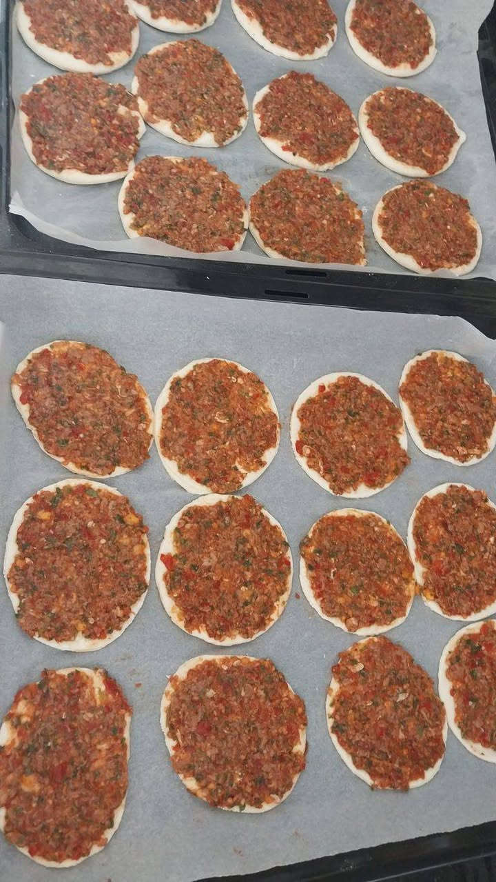 سلام عليكم
كبه تمن ٢٥ب٥
سمبوسه لحم ٢٥ب٥
سمبوسه جبن٢٥ب٥
بورك لحم ٢٥ب٥
بورك جبن ٢٥ب٥
كبه برغل سلك ١٥ب٥
كبه برغل قلي ٢٠ب٥
كبه بتيته ١٥ب٥
كباب كيلو ب ١٠
كفته لحم ٢٠ب٥
لحم بعجين ١٢ب٥ 
خبز بلحم ٣٠كرصه ب١٥
فطائر ١٢ب٥
طرشي كييلو ب ٤
مني بيتزا ١٢ب٥
كليجه هشه تموع بالحلك  كيلو ب٦
قالب كيك ساده ب٦
كله هذا وتوصيل متوفر داخل الديوانية سارع بالحجز


**إذا كنت صاحب هذا الإعلان وتريد حذفه لأي سبب، رجاءا أرسل رسالة إلى الدعم الفني**