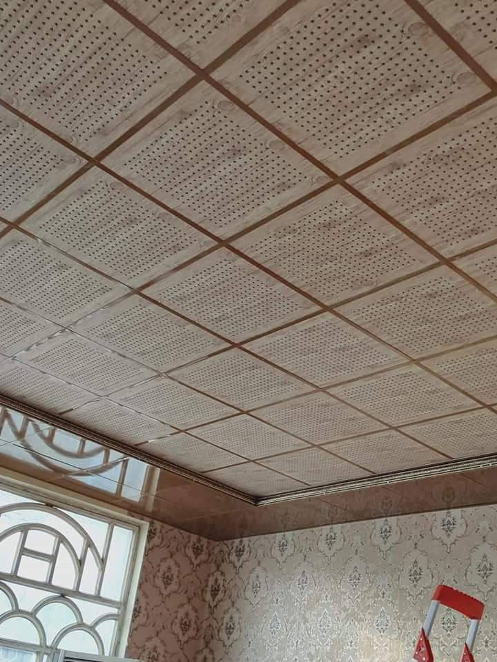 مستعدون لعمل السقوف الثانويه وتغليف الجدران وعمل بديل الخشب وبديل الرخام للاستفسار الاتصال على الارقام ***********......***********
