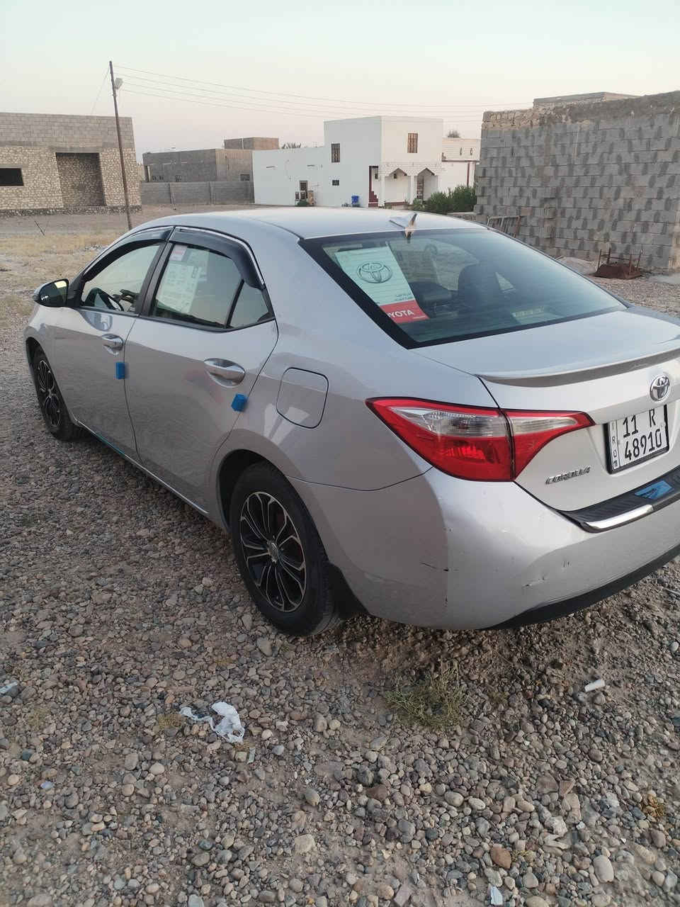 كورلا وارد امريكي صبغ بنيد بس والباقي كفالة كير ومحرك وصدر وتبريد وتخم تاير جديد مكان سياره الانبار 
***********
