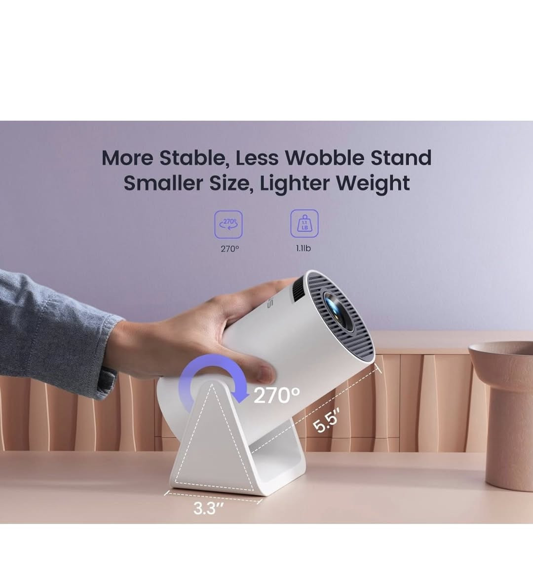 � جهاز عرض محمول WIMIUS موديل S27
تصميم أنيق وعصري، حجمه صغير وخفيف تقدر تاخذه معك لأي مكان 🧳

مناسب للبيت، المكتب، مشاهدة الأفلام والمباريات 🎬⚽

✨ صورة واضحة وجودة ممتازة

✨ يدعم الواي فاي والبلوتوث

✨ تصميم مميز مع قاعدة ثابتة

✨ يمكن ربطه بالموبايل واللابتوب بسهولة

📦 الكمية محدودة ومتوفرة حالياً

للطلب راسلونا على الخاص 📩

أو على الواتساب: ***********
